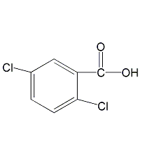 2,5-二氯苯甲酸結(jié)構(gòu)式